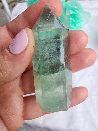 XL GREEN FLUORITE TOWERS