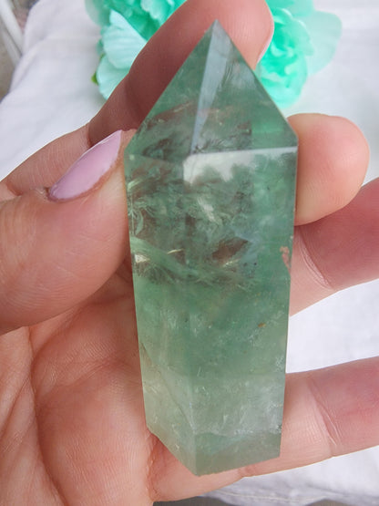 XL GREEN FLUORITE TOWERS