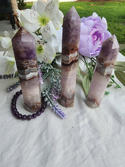 CHEVRON AMETHYST TOWERS