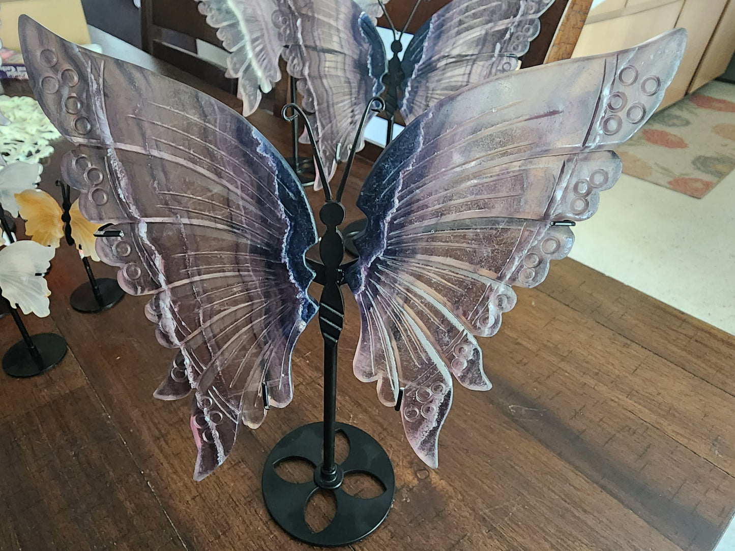 CANDY FLUORITE BUTTERFLY