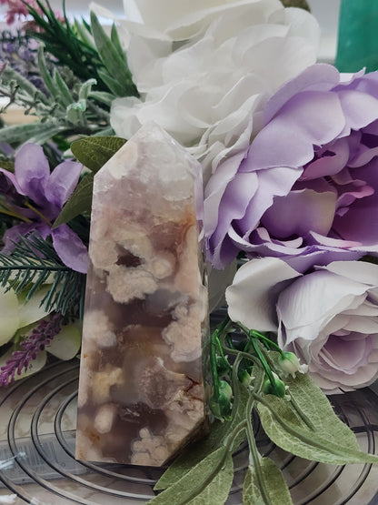 FLOWER AGATE TOWERS