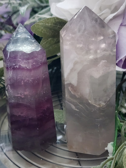 MACAROON FLUORITE TOWERS