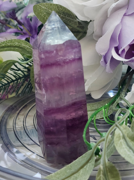 PINK FLUORITE TOWERS