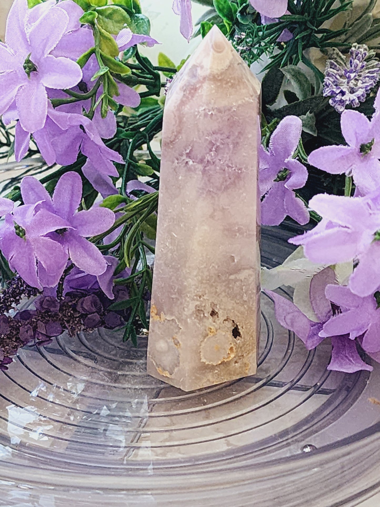 AMETHYST FLOWER AGATE TOWERS